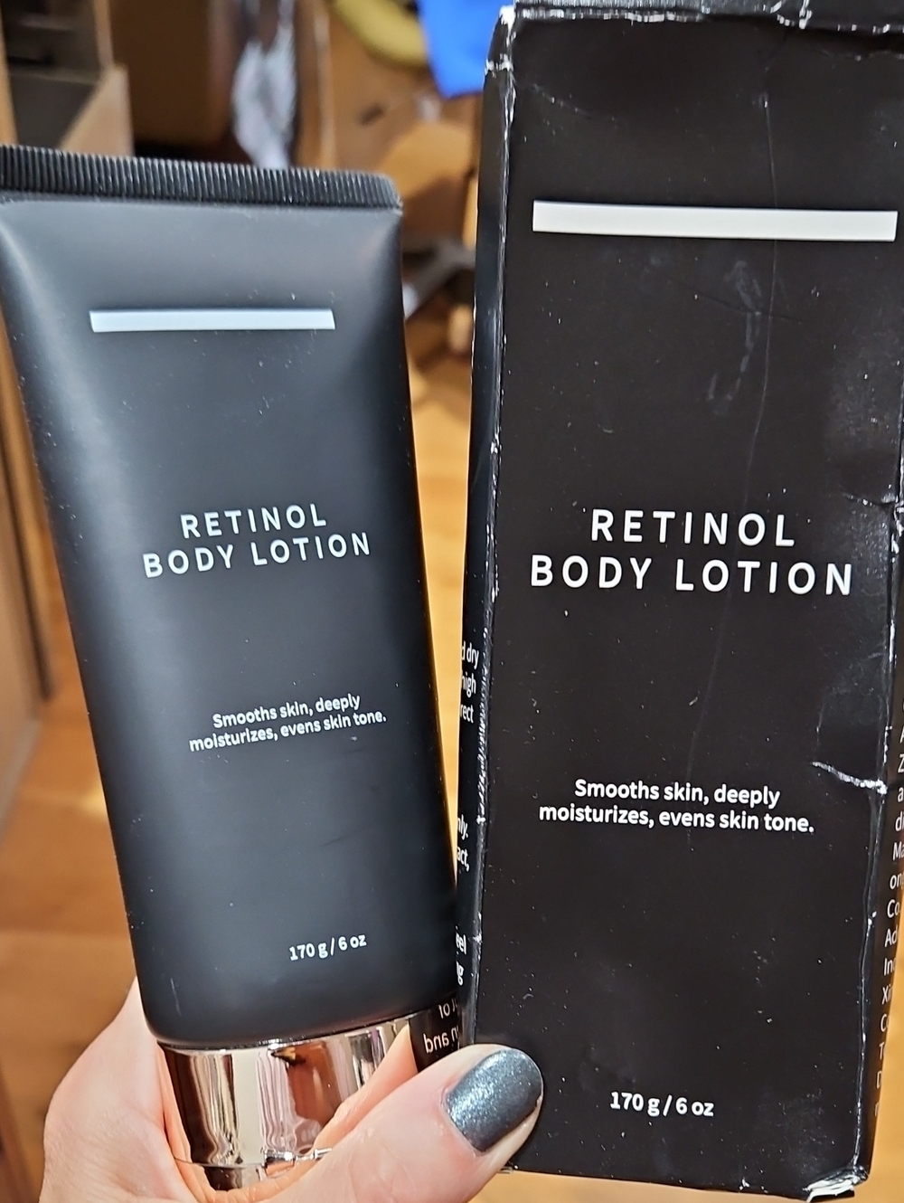 Retinol Body Lotion — Hydrating Retinol Lotion 6 Oz